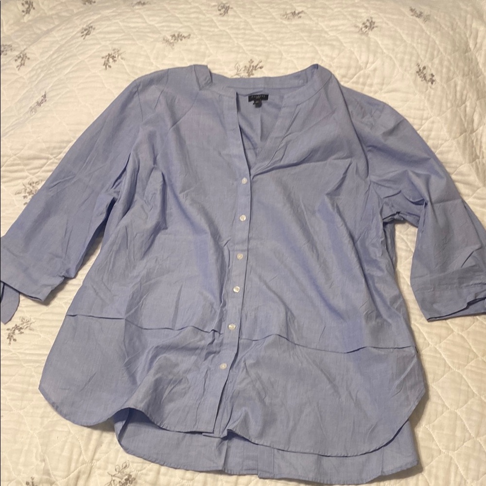 Talbots Sky Blue Women's Blouse
